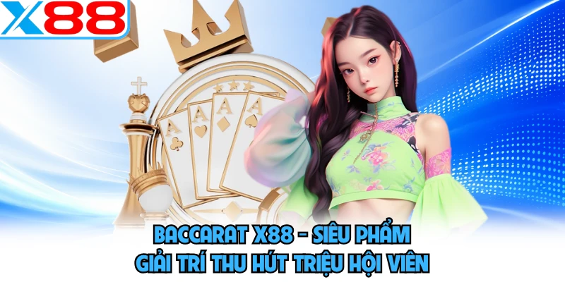 Baccarat X88 - Siêu Phẩm Giải Trí Thu Hút Triệu Hội Viên