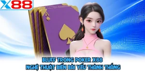 Bluff Trong Poker X88 - Nghệ Thuật Biến Bài Yếu Thành Thắng