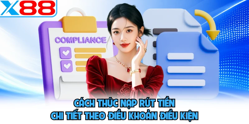 Cách thức nạp rút tiền chi tiết theo điều khoản điều kiện