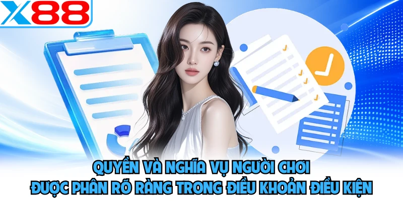 Quyền và nghĩa vụ người chơi được phân rõ ràng trong điều khoản điều kiện